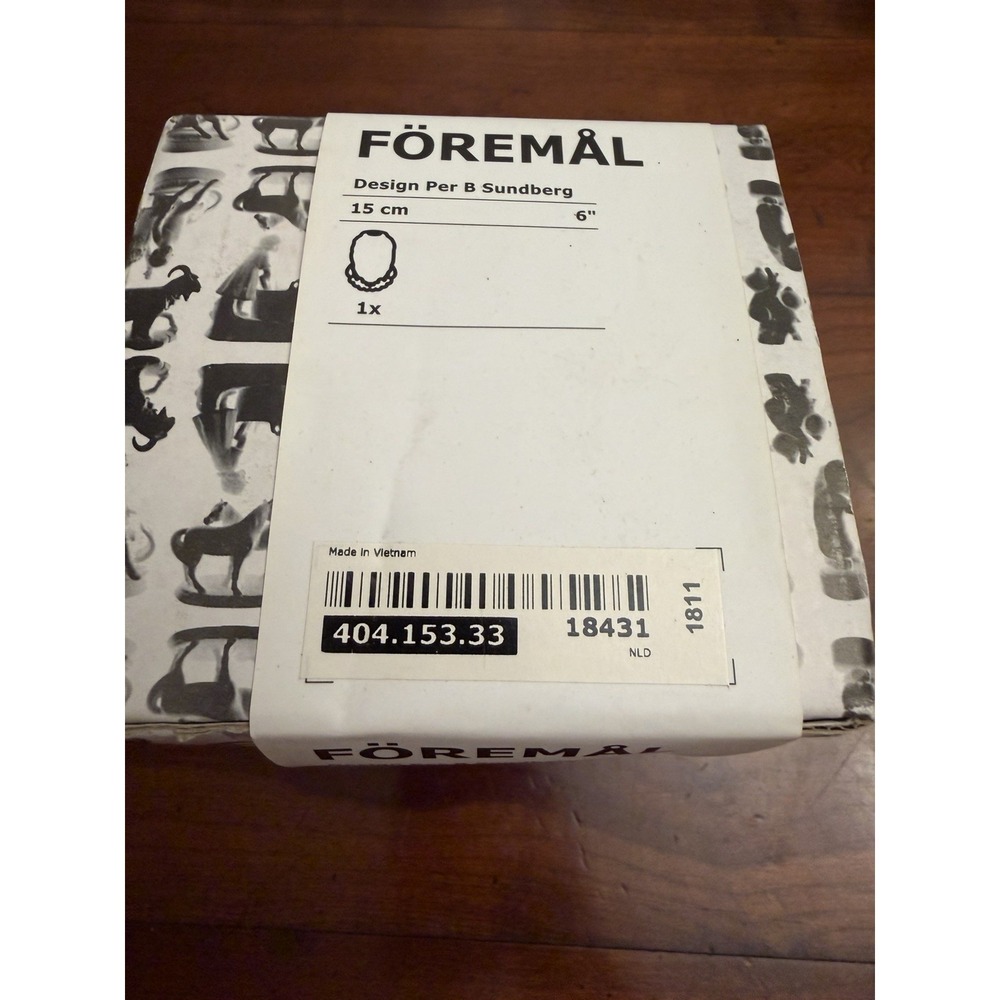 IKEA Föremål Hands Ceramic Vase Per B Sundberg - Brand New In Box - Picture 7 of 7